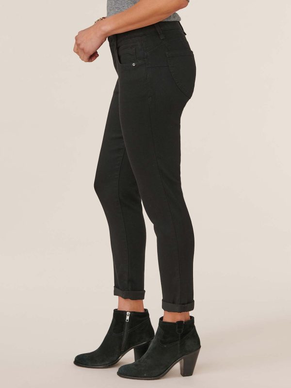 Ab solution® Black Denim Petite Ankle Skimmer Online now - Image 2