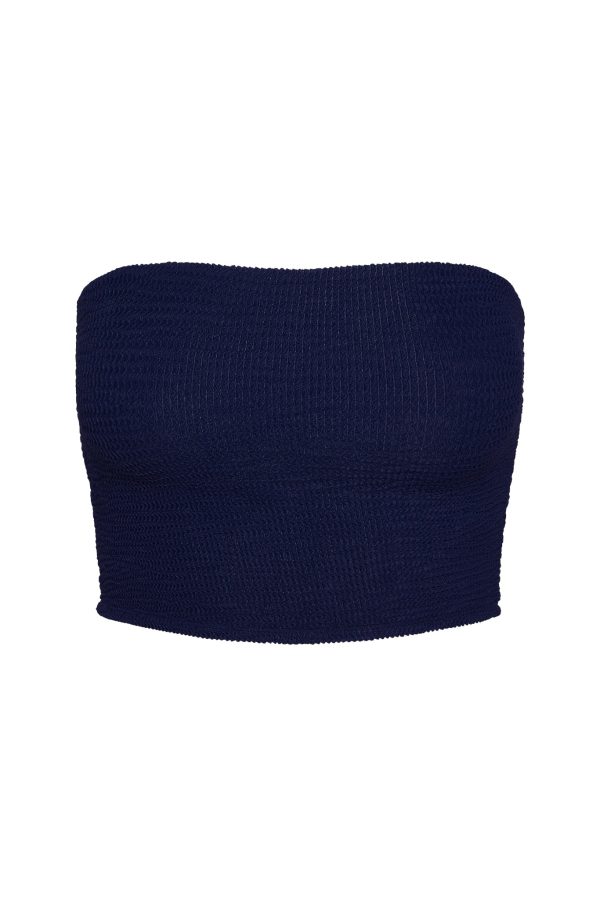 Laguna Top - Midnight Crinkle on Sale