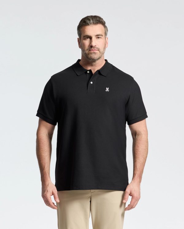 MENS BIG AND TALL CLASSIC PIQUE POLO SHIRT - B9K001ARPC Cheap