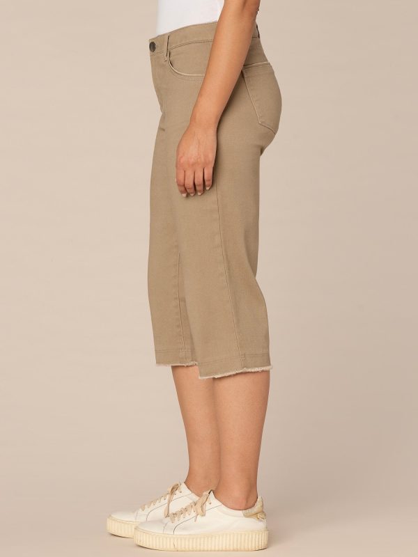 Ab solution Mid-Rise Fray Hem Skimmer Pant Online Sale - Image 4